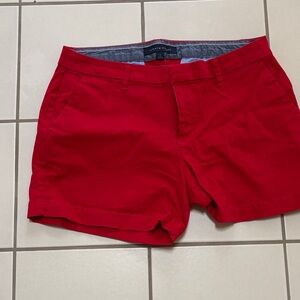 Tommy Hilfiger Vibrant Red Women's Shorts